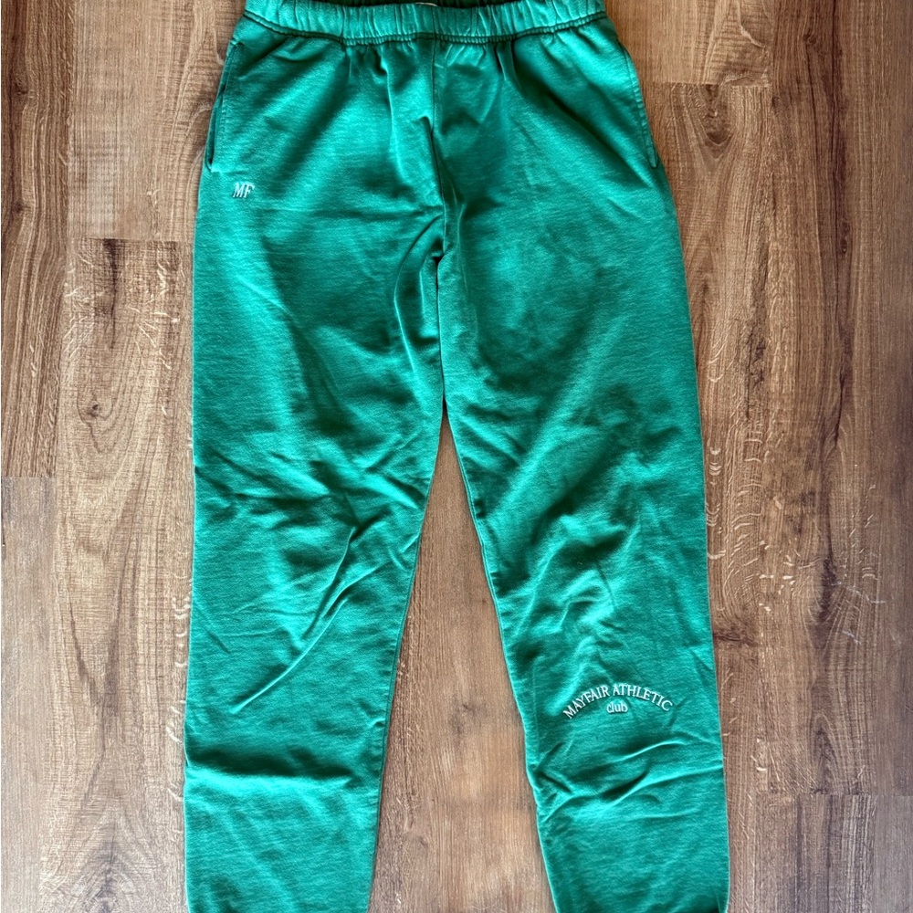 Green joggers The Mayfair Group